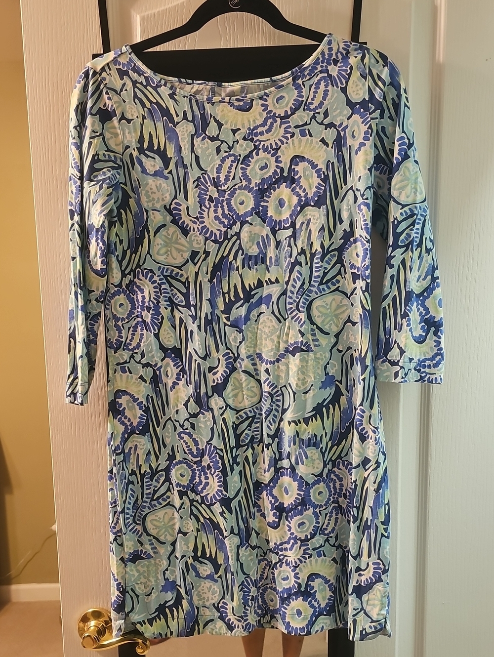 LILLY PULITZER Dress 3/4 SLEEVE DRESS SMALL